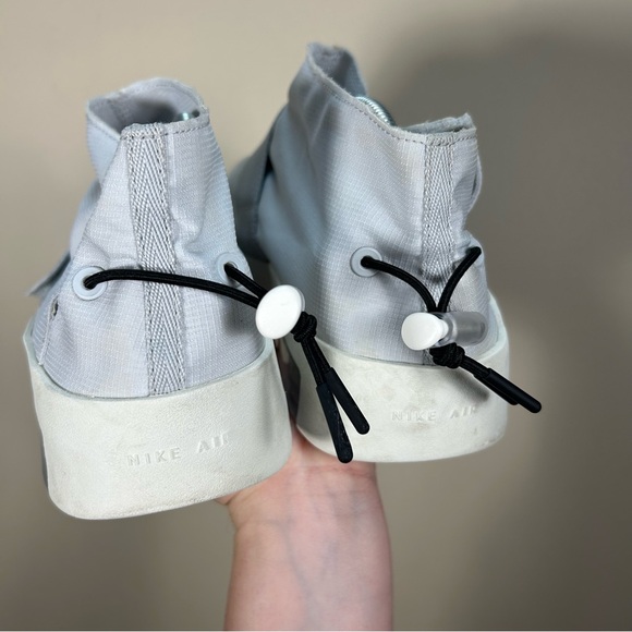 Nike Air Fear Of God Moccasin "Pure Platinum" Sneakers Size 11 - Picture 7 of 10